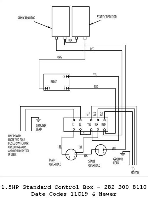 franklin electric 1 2 hp control box wiring diagram|franklin electric control box diagram.